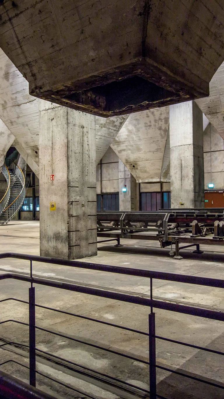 Trichtereben der Mischanlange auf dem UNESCO-Welterbe Zollverein in Essen