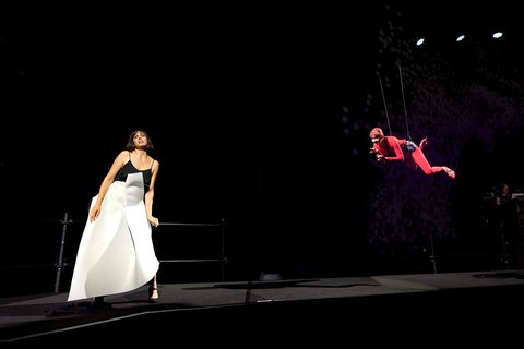 D • I • E, Anika Rutkofsky. From left: Sarah Pagin, Sylvie Rohrer