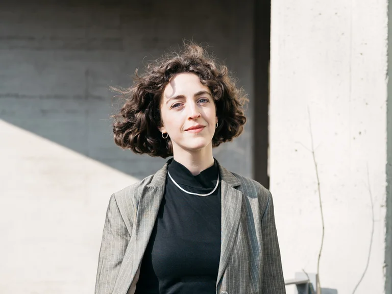 Portrait of Ruhrtriennale dramaturge Teresa Bernauer