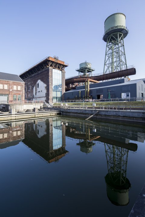 Jahrhunderthalle Bochum from the back