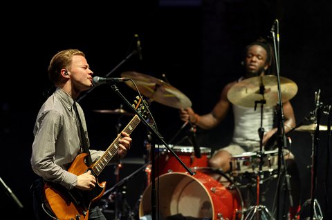 black midi. Von links: Geordie Greep, Morgan Simpson