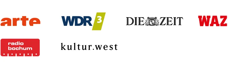 Logos der Medienpartner:innen der Ruhrtriennale 2026