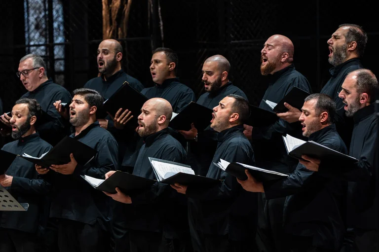 Male choir Georgian Voices, Georgian State Chamber Choir
(Trinity Cathedral Choir)