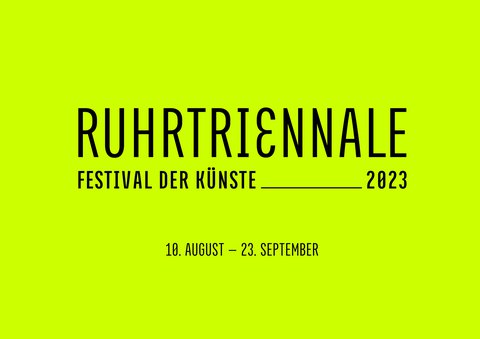 Logo Ruhrtriennale 2023