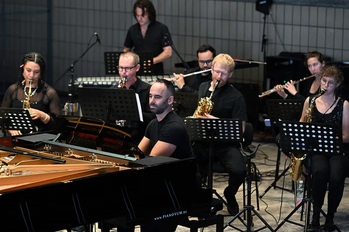 Shelley Washington, Brian Walsh, Adam Tendler, Richard Valitutto  spielen in der Turbinenhalle in Bochum bei "Erased Music: Julius Eastman"