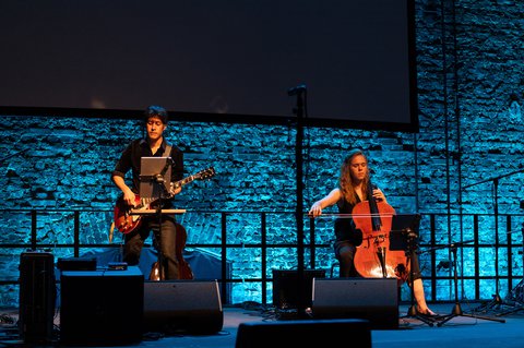 Emilio Guim, Charlotte Lorenz, Ensemble of Nomads, MaschinenHausMusik