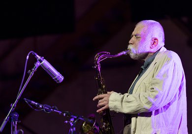 Full Blast. Auf dem Bild Peter Brötzmann