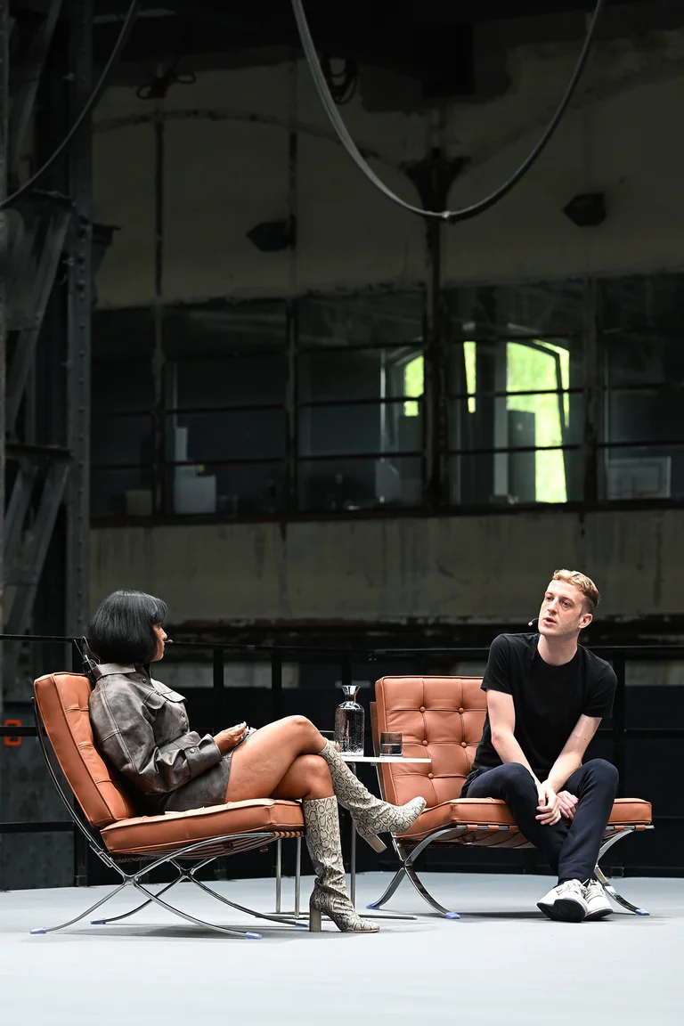 Édouard Louis in conversation in the ‘Brave New Voices’ format